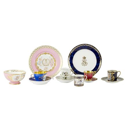 Sevres Pink and Gilt Decorated