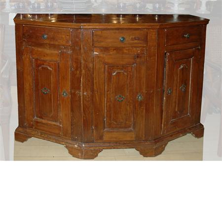 Italian Baroque Style Walnut Credenza
	