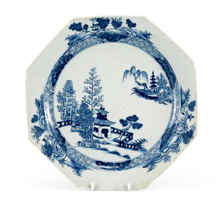 Chinese Blue and White Glazed Porcelain