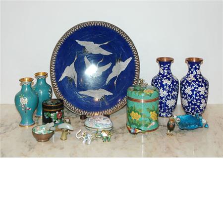 Group of Chinese Cloisonne and 6890f