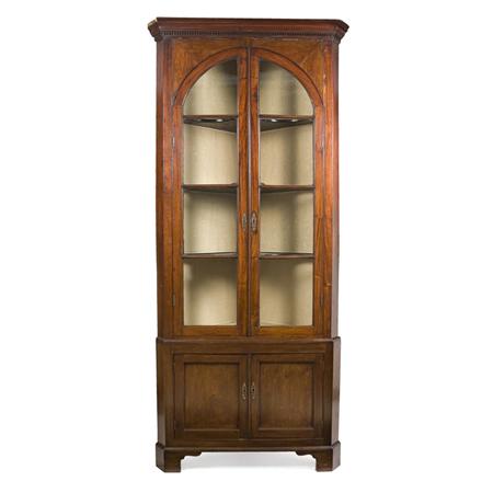 George III Style Mahogany Corner 6892c