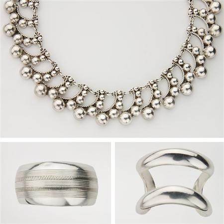 Group of Sterling Silver Jewelry
	 