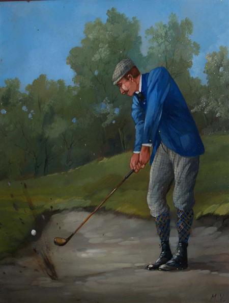 20th Century School Golfers:Two
	  Estimate:$200-$300