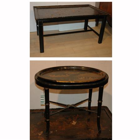 Two Victorian Style Chinoiserie 68e4a