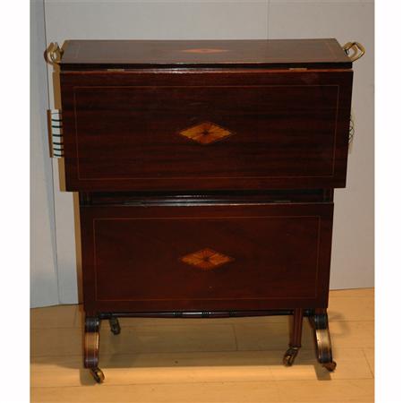 Georgian Style Inlaid Mahogany