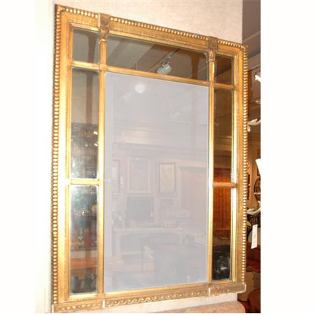 Neoclassical Style Gilt Wood Mirror  68e69