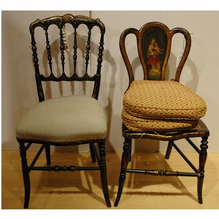 Two Victorian Style Gilt Decorated 68e86