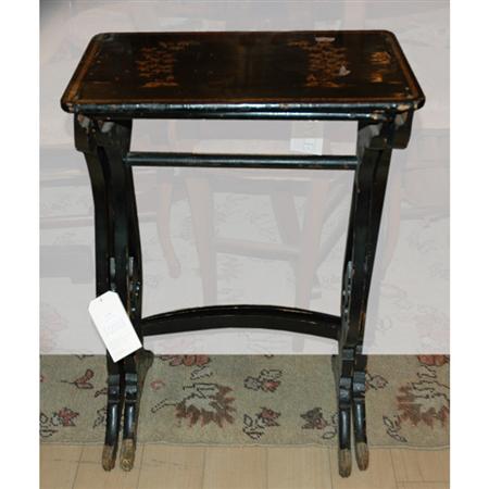 Nest of Two Victorian Style Black 68ea1