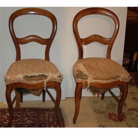 Set of Five Continental Fruitwood