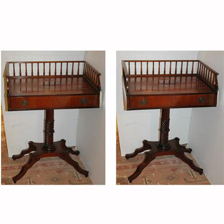 Pair of Regency Style Rosewood 68f04