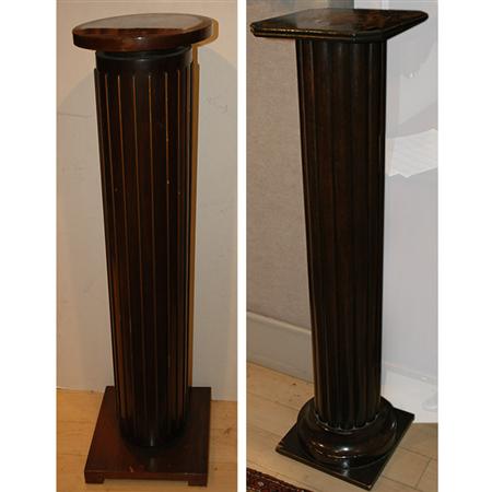 Neoclassical Style Mahogany Pedestal