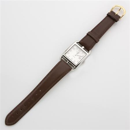 Stainless Steel Wristwatch Hermes  68c05