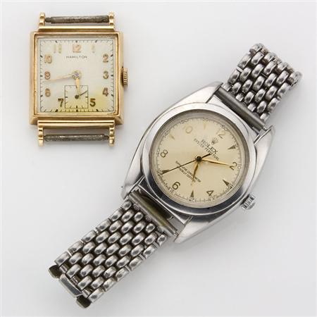 Group of Three Gentleman's Wristwatches
	