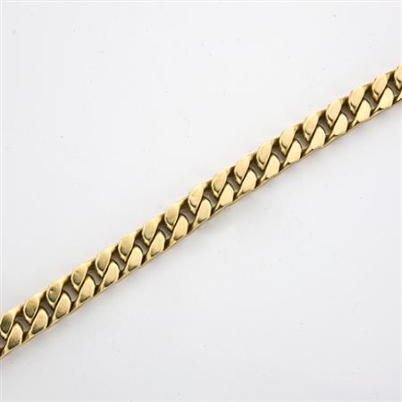 Gold Curb Link Bracelet Estimate 400 700 68c30