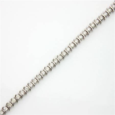 Diamond Bracelet
	  Estimate:$1,200-$1,800