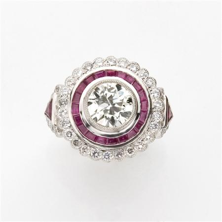 Diamond and Ruby Ring
	  Estimate:$2,500-$3,500