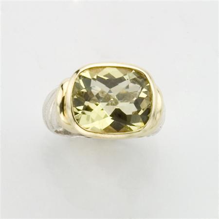 Sterling Silver Gold and Lemon Lime 68ccd