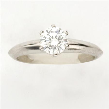 Diamond Ring, Tiffany & Co.
	  Estimate:$1,000-$1,500