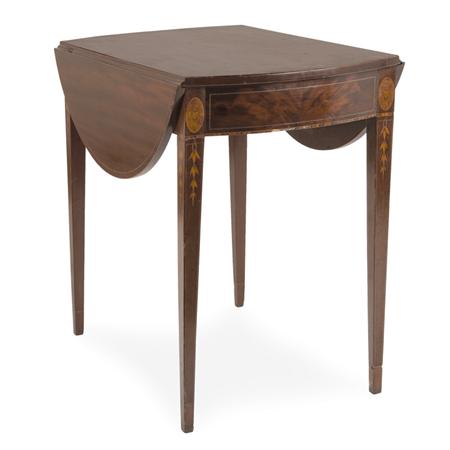 Federal Inlaid Mahogany Pembroke Table
	