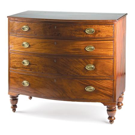 Federal Mahogany Bow Front Chest 69160