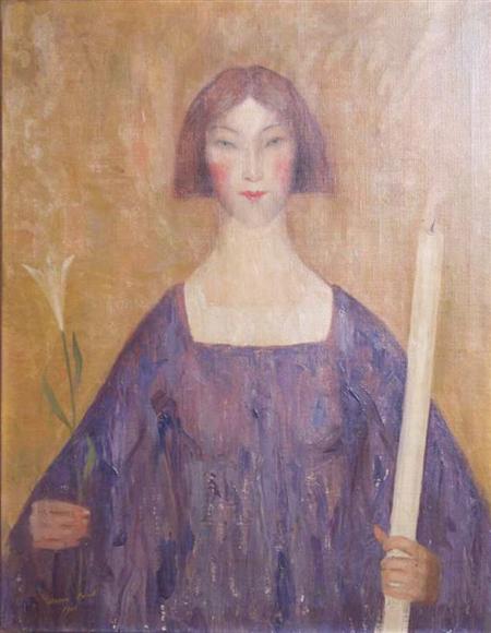 Dana Pond American, 1881-1962 Woman