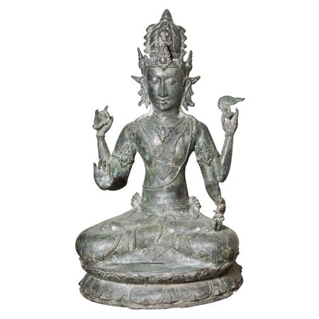 Southeast Asian Bronze Figure of 691eb