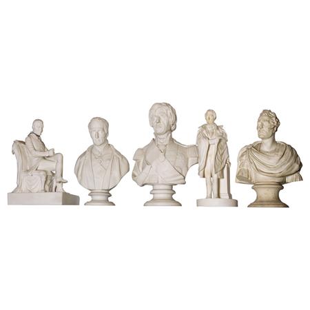 Group of Four Bisque Porcelain 69205