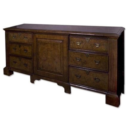 George I Style Walnut Sideboard  6920e