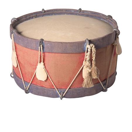 Upholstered Drum-Form Footstool
	