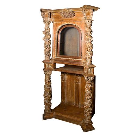 Renaissance Style Oak Reliquary 69225