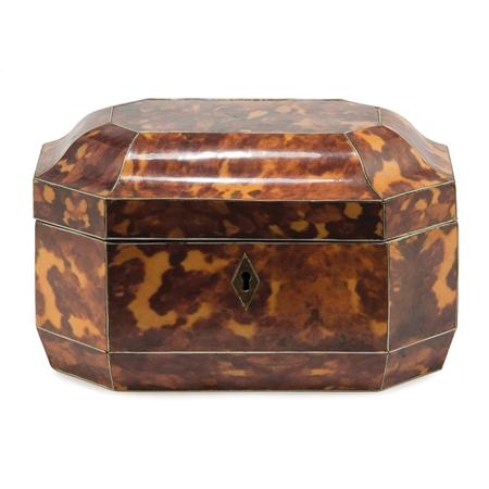 Regency Style Tortoise Shell Tea 6922f