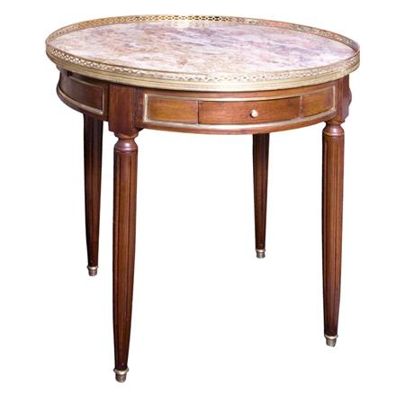 Louis XVI Style Marble Top Gilt Metal 69266