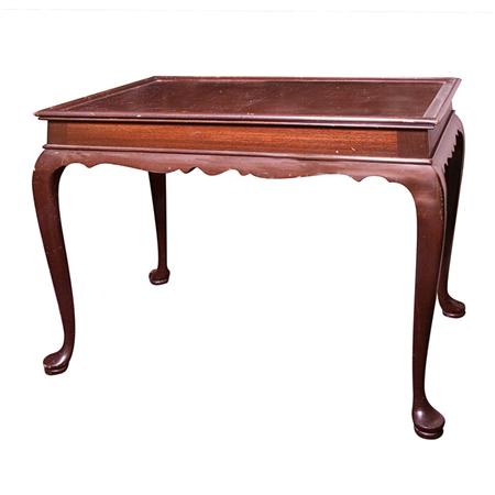 Queen Anne Style Painted Mahogany