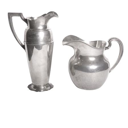 Two Sterling Silver Water Pitchers  6928d