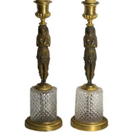 Pair of Egyptian Revival Style 692ab