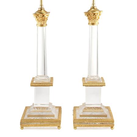 Pair of Neoclassical Style Gilt Metal 692e1