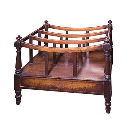 Georgian Style Mahogany Canterbury
	