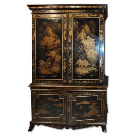 George III Style Chinoiserie Decorated