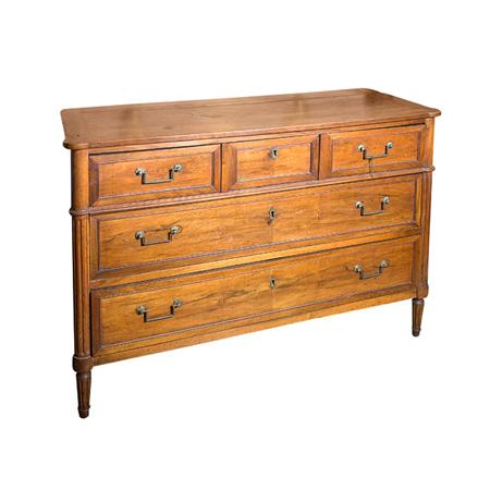 Louis XVI Style Fruitwood Chest 6930f