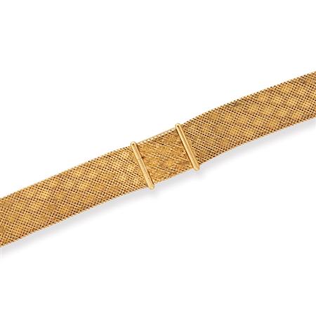 Gold Bracelet-Watch, Jaeger Le