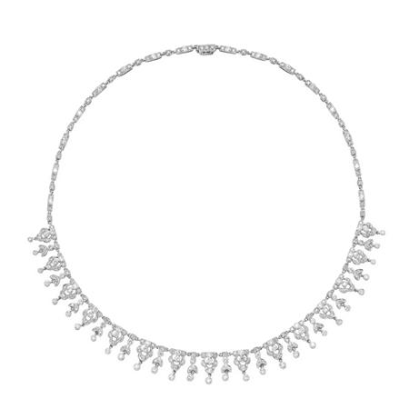 Diamond Fringe Necklace
	  Estimate:$3,000-$4,000