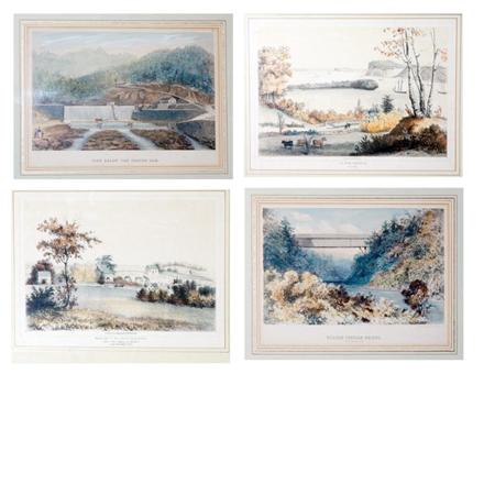 E. Whitefield Two h-c lithographs