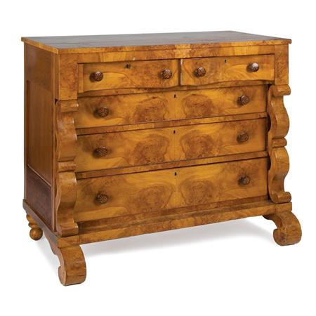 Classical Figured Maple Chest of 6913a