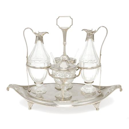 George III Silver Cruet Set  69533