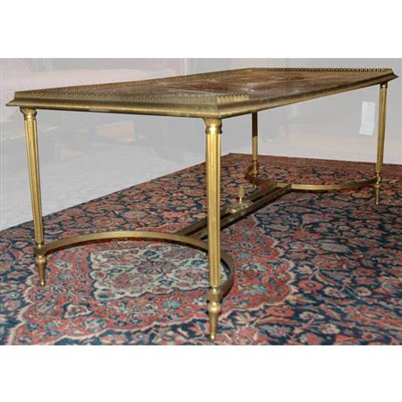 Louis XVI Style Gilt-Bronze Low