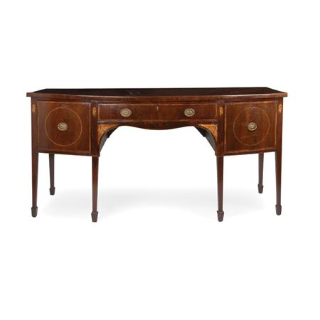 George III Marquetry Inlaid Mahogany 6955c