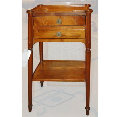 Provincial Louis XVI Walnut Side 69580