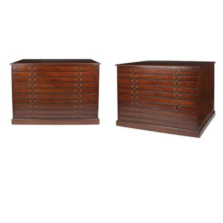 Pair of George III Style Mahogany 6958d