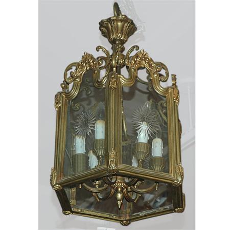 Regence Style Gilt-Bronze Lantern
	