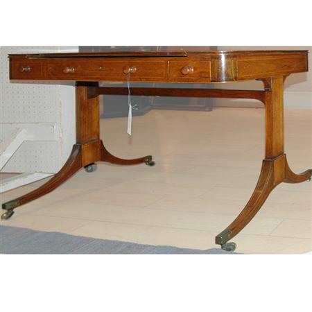 Regency Rosewood Sofa Table
	 